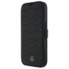 Mercedes MEBKP16X23RWRSK iPhone 16 Pro   Max 6.9 czarny/black bookcase MB Waves Leather
